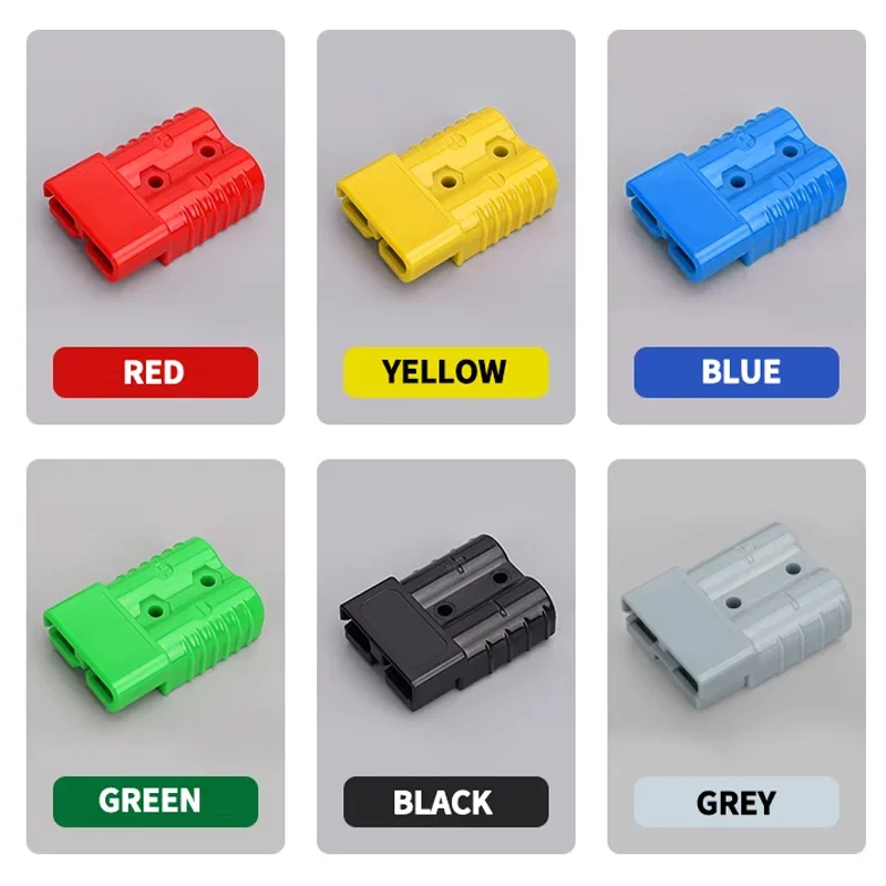 Power Plug Connector 5/20/100Pcs Anderson Type 50A 120A 175A 350A Quick Battery Charging 600V Large Current