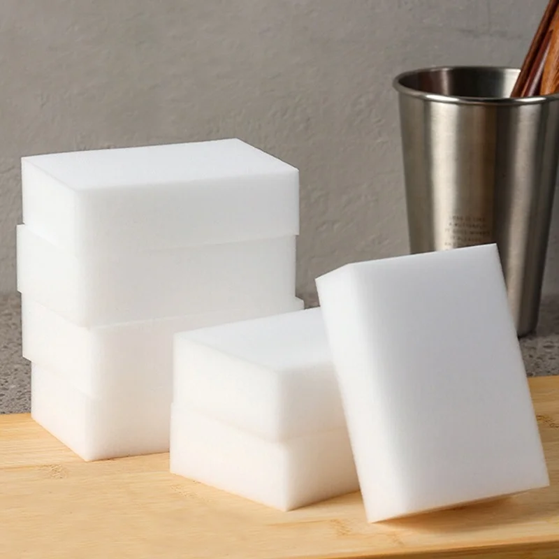 

100x70x30mm Magic Sponge Eraser White Melamine Sponge Cleaning Sponge for Kitchen Office Bathroom Cleaner Cleaning Tools