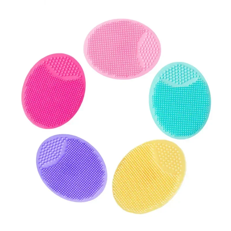 Silicone Face Scrubber Facial Cleansing Brush Face Exfoliator Blackhead Acne Face Wash Brush for Deep Cleaning Skin Care
