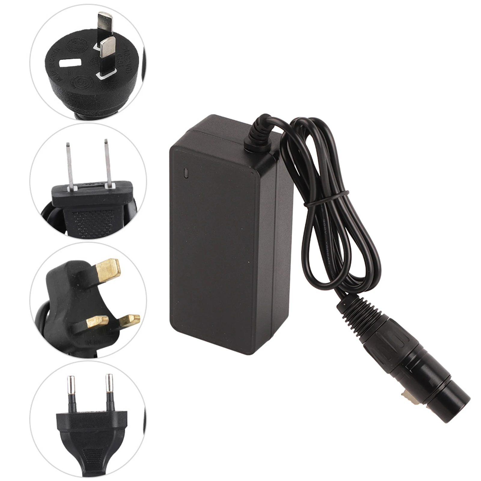 4 XLR Connector Adapter 4 XLR Connector Adapter DC12V 3A Power Supply for Camcorder Monitor Equipment