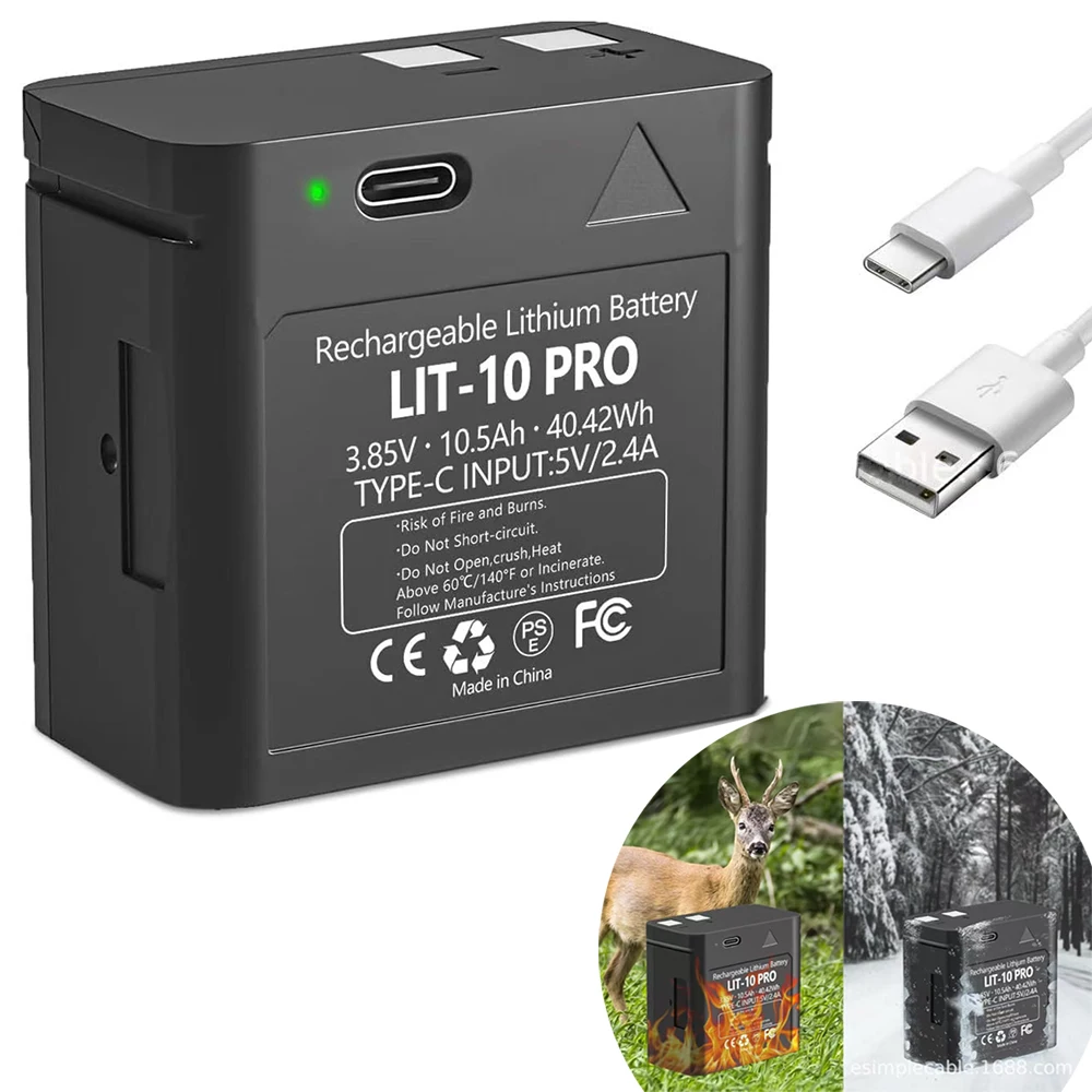 Batterie LIT-22 adaptable pour camera SPYPOINT FLEX Batterie LIT-22 adaptable pour camera SPYPOINT FLEX