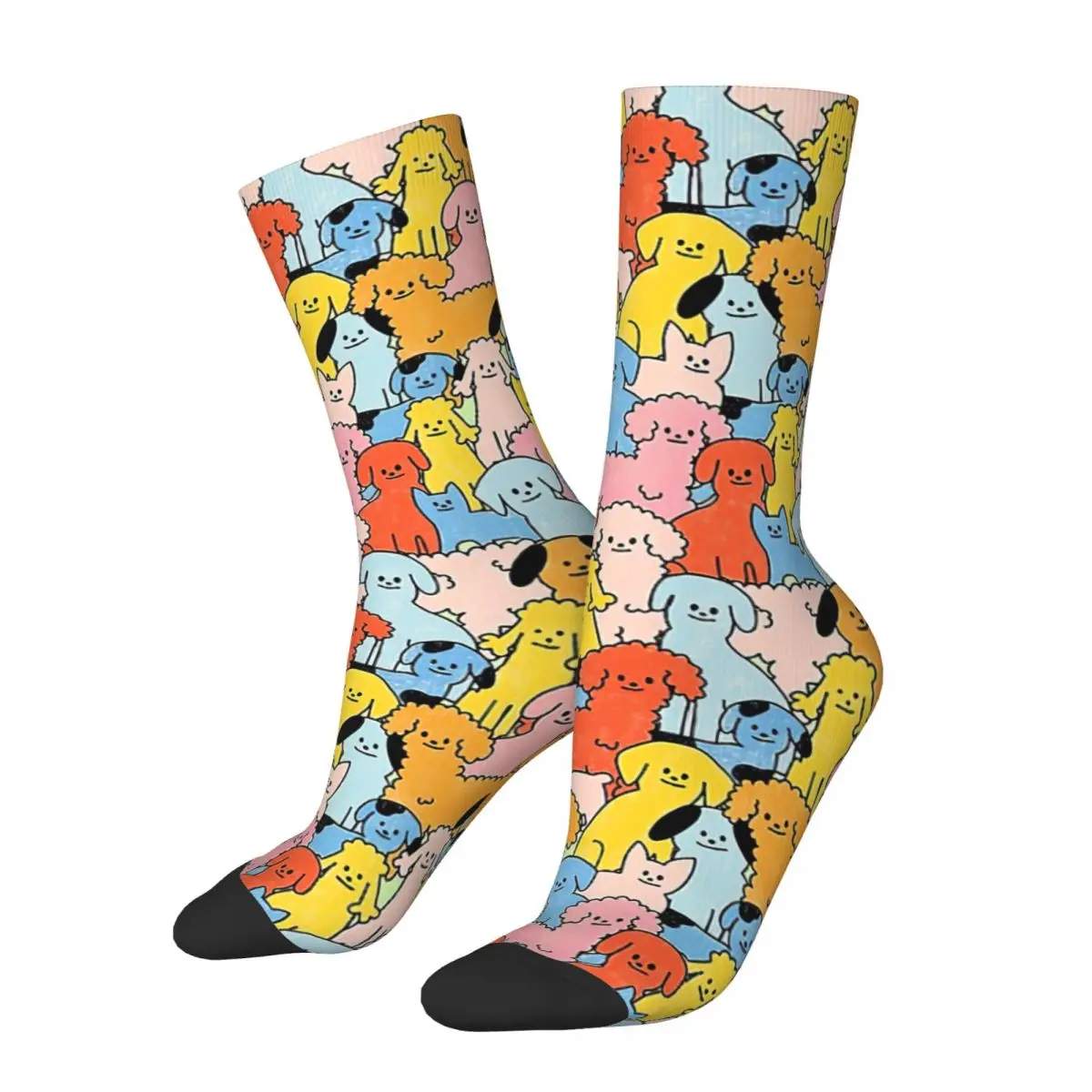 Pup Rally - The Peach Fuzz Adult Socks,Unisex socks,men Socks women Socks