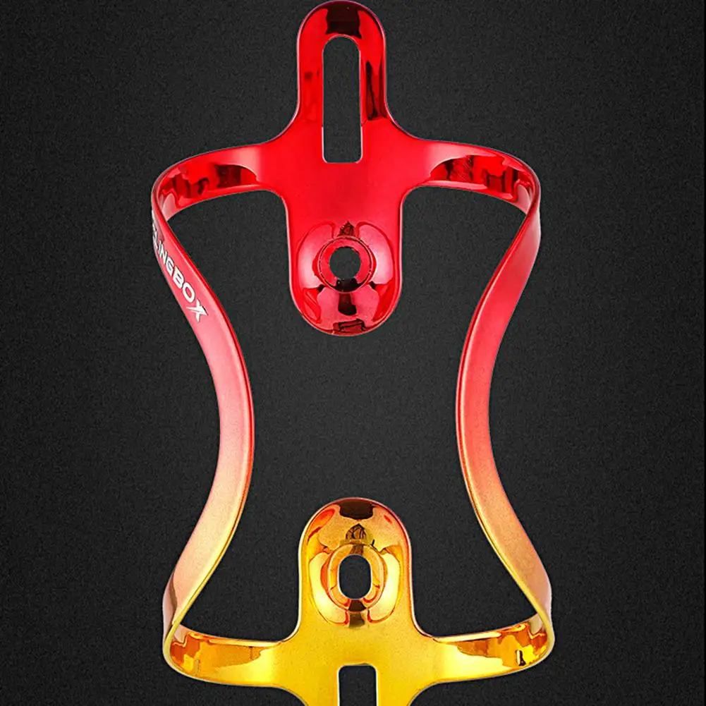 

Electroplating Hard Anti Rust Bike Water Bottle Mount Aluminum Alloy Bicycle Bottle Rack 360 Degree Wrapping for Bicycle
