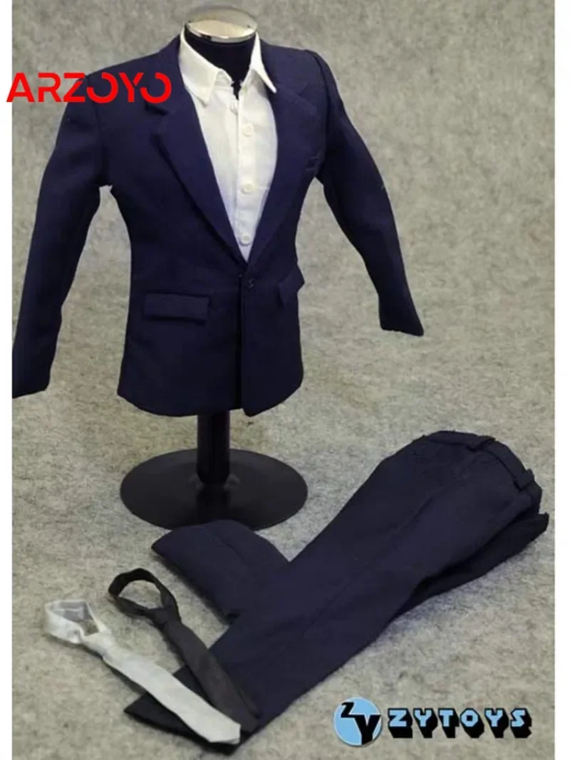 Zytoys-アクションフィギュア用の男性スーツ、1/6スケール、洋風の服