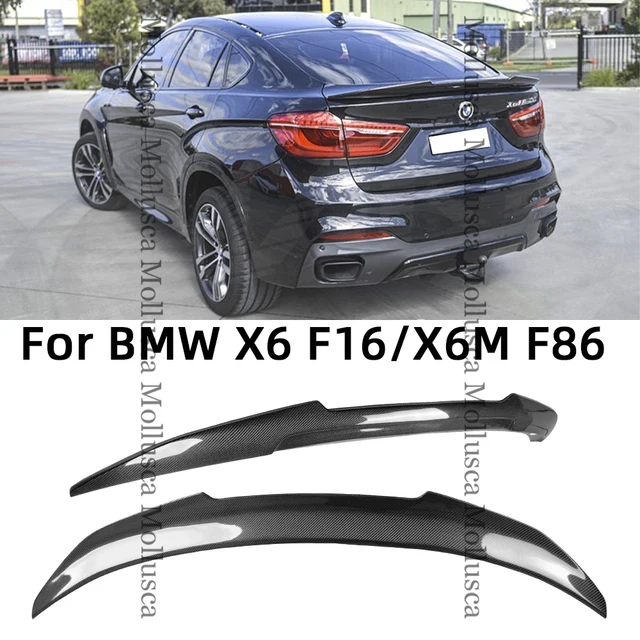 トランク用カーボンファイバーリアスポイラー,BMW x6,f16,x6m,f86,psm 