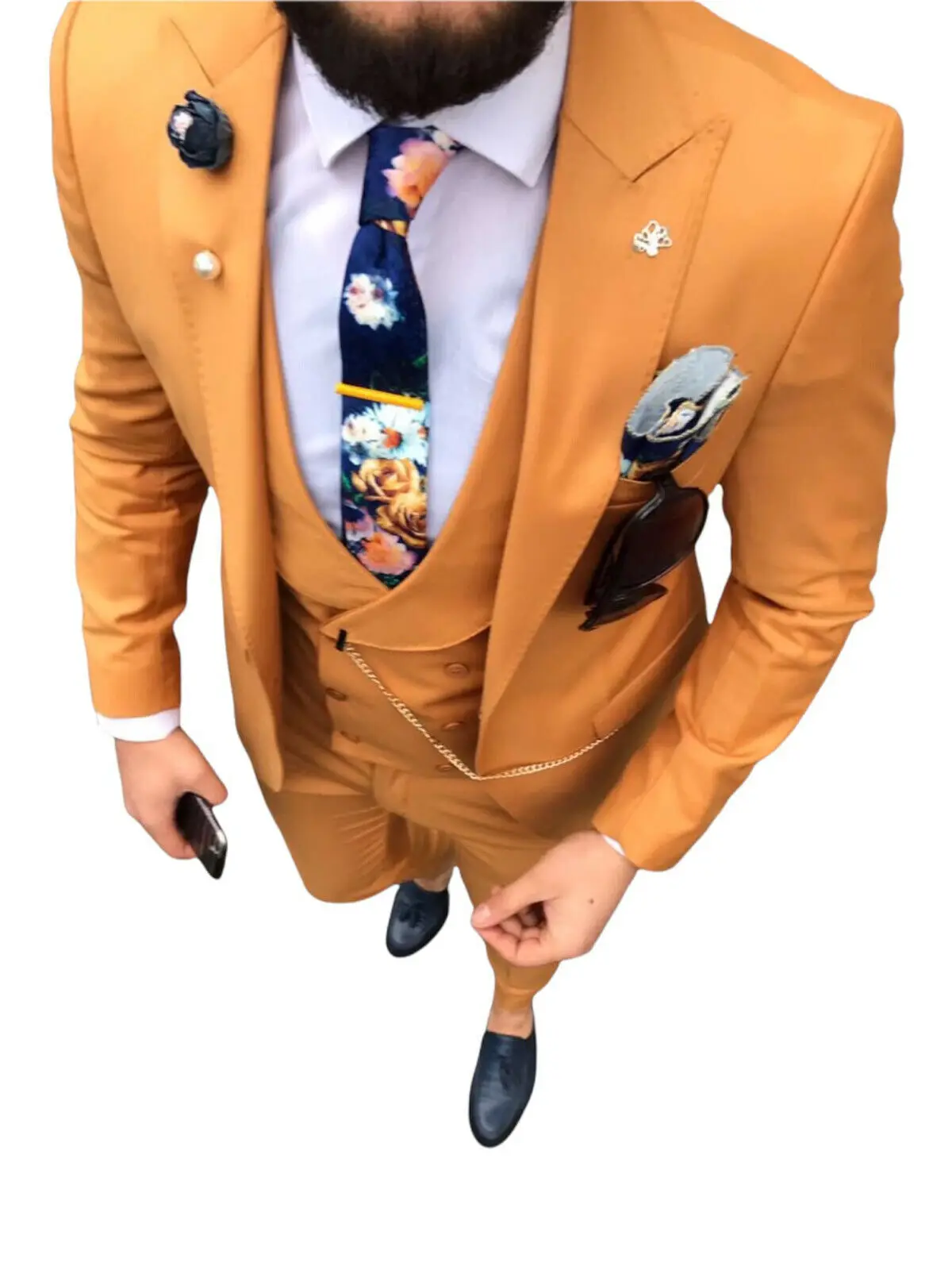 

Классические свадебные костюмы для мужчин на заказ, деловые облегающие смокинги из 3 предметов для вечеринки, делового выпускного, мужские блейзеры, модные заостренные лацканы