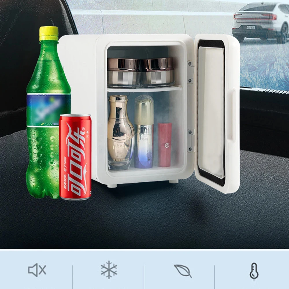 4L 12V Portable Mini Fridge Car Refrigerator Cooler Makeup Drinks