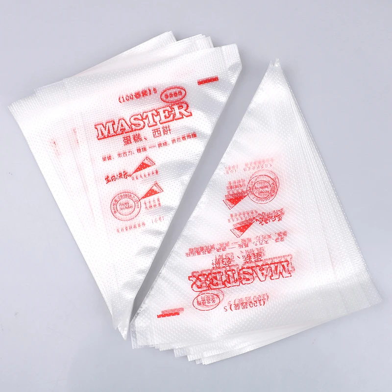 

50/100pcs Disposable Pastry Bag Cake Decoration Bags Set Cup Cake Tool Baking