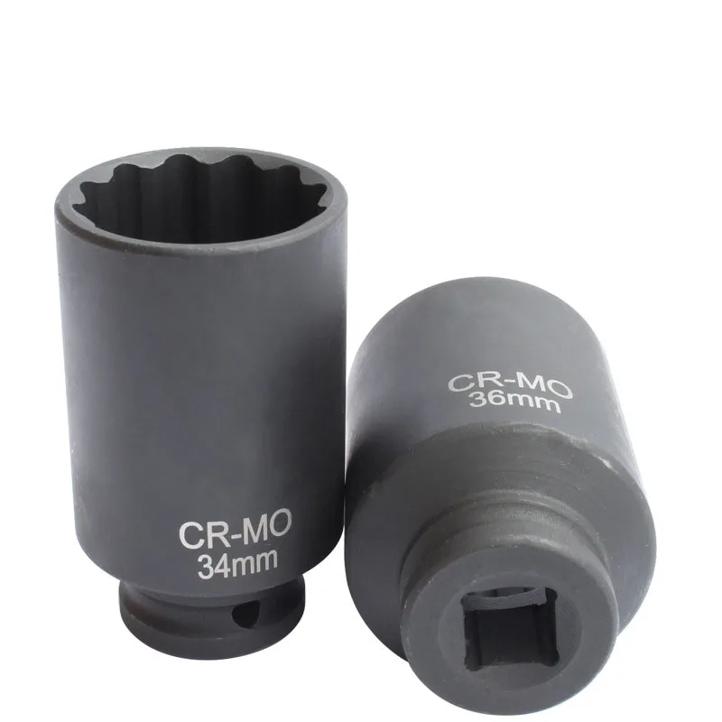 ขนาดใหญ่รุ่น Impact Torx SOCKET 1/2 "ไดรฟ์เมตริก Air 12 จุด SOCKET ประแจหัว 28 มม.29 มม.30 มม.32 มม.34 มม.35 มม.36 มม.38 มม.41 มม. 1