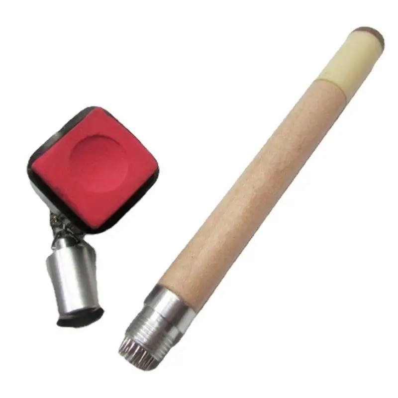 

Pool Chalk Holder Portable Billiards Accessories 2 In 1 Pick Pocket Chalk Cover Tip Pricker Prep Tool Pool Stick Chalk Holder