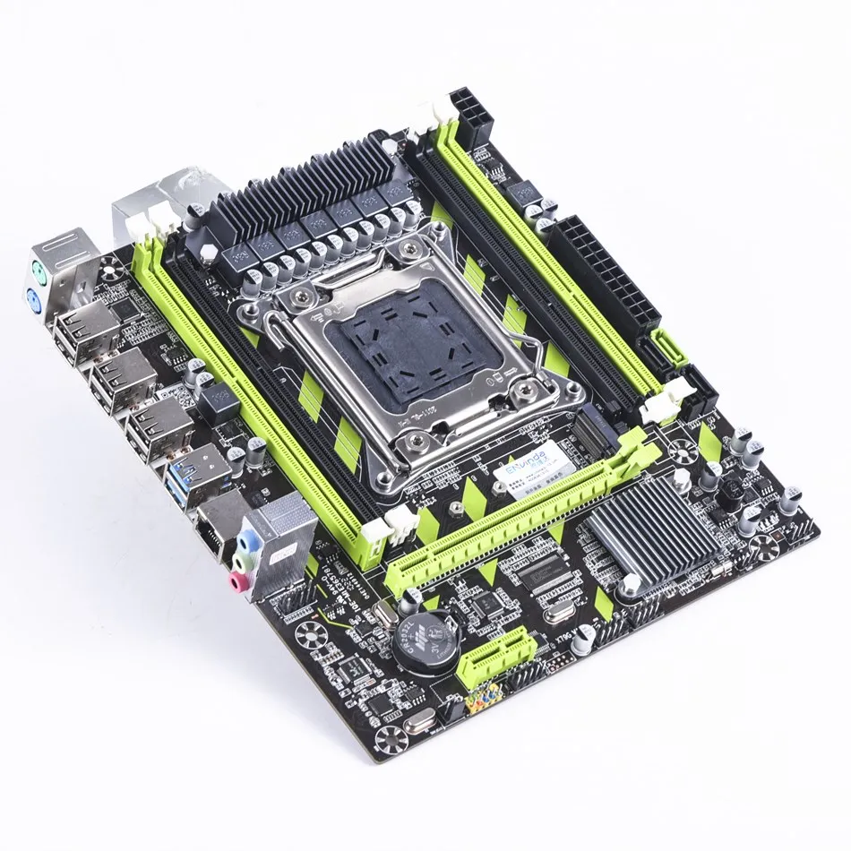 Envinda X79 Placa-mãe Lga 2011 Usb2.0 Sata3 Suporte Reg Memória Ecc e Processador Xeon e5 4ddr3 Pci-e Nvme M.2 - Imagem 3