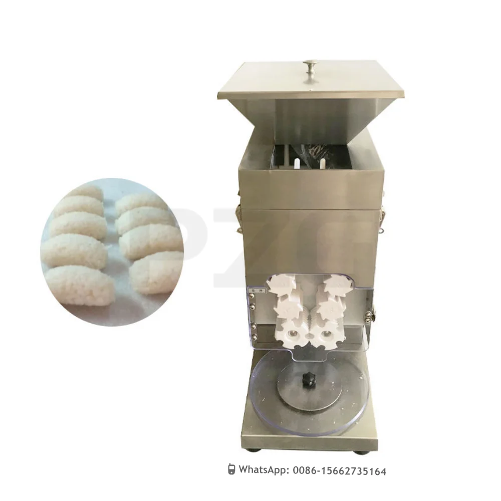 

Commercial Automatic Nigiri Rice Ball Sushi Rice Sheet Maker Making Machine