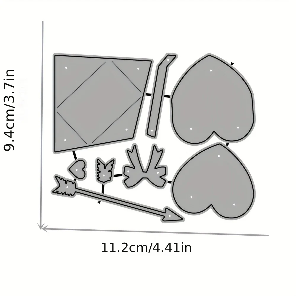 Metal cutting dies for DIY Scrapbooking Stencil Clear Stamps Crafts Album Paper Cards Making