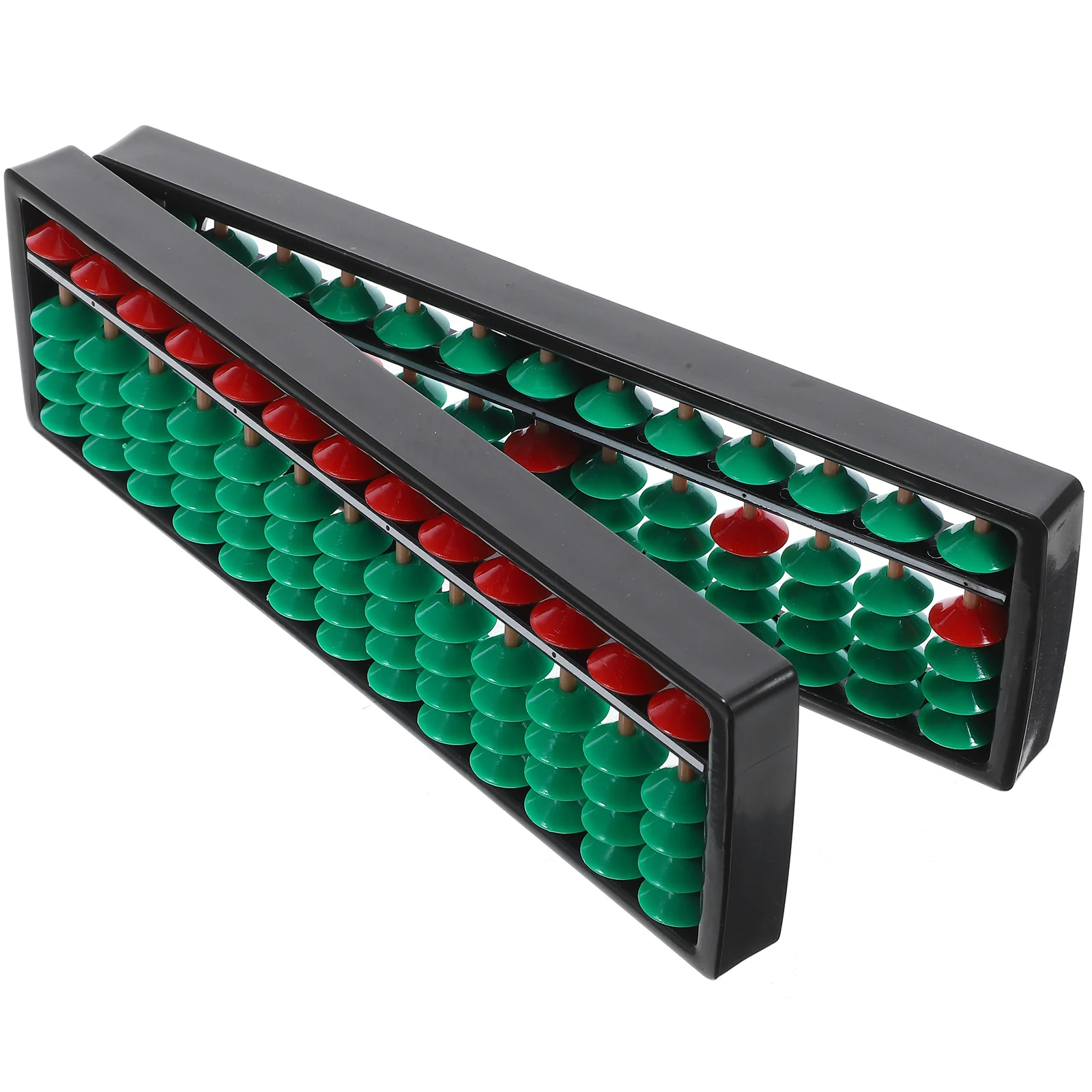 

2pcs Professional Plastic Abacus Vintage Abacus Arithmetic Abacus Students' Abacus