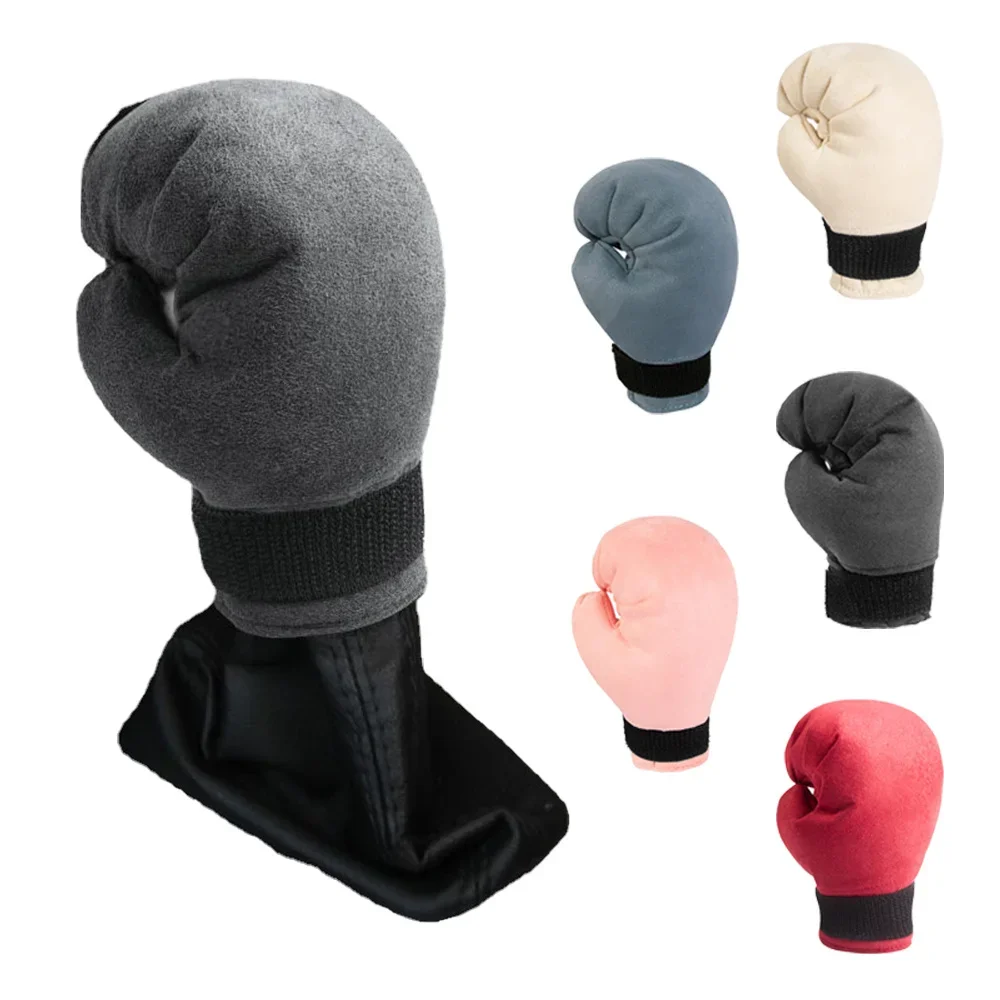 BoxingGloveCarShiftKnobCoverManualCarHandleGearLever