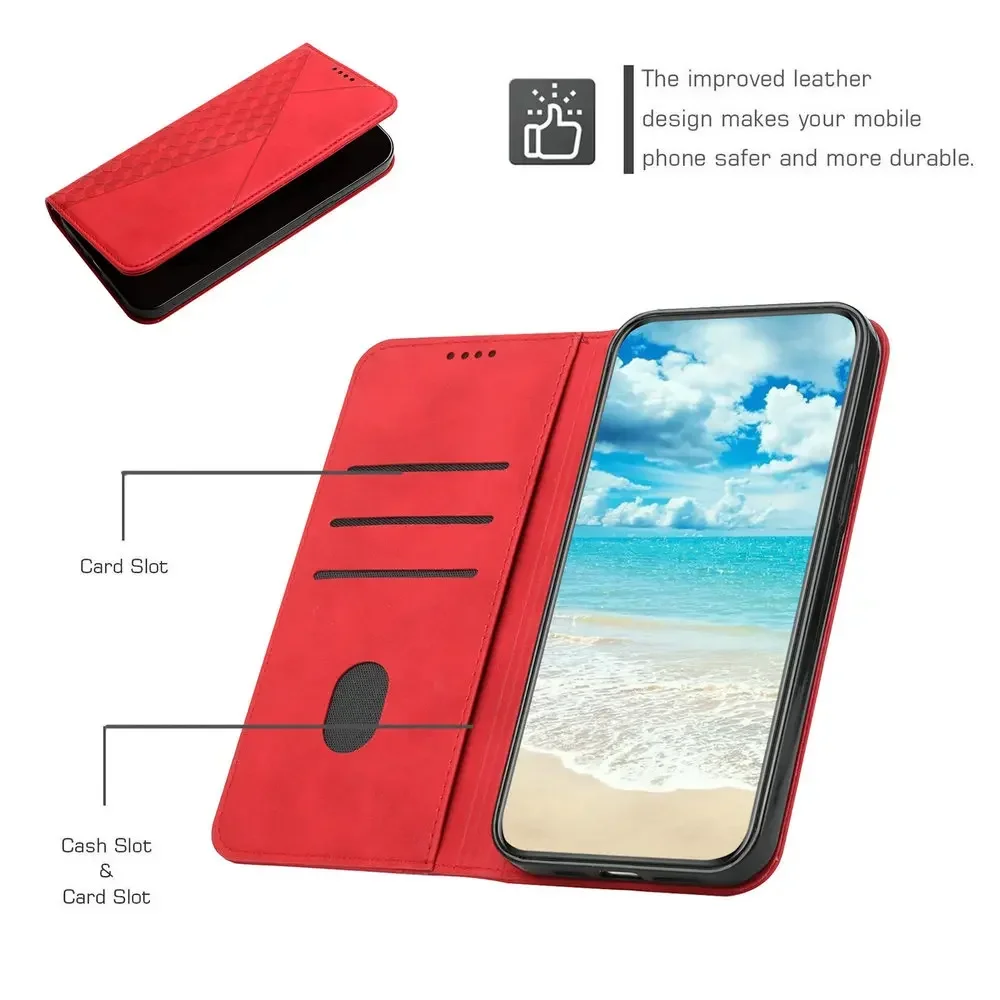 For Xiaomi Poco X7 Pro F6 X6 F5 C65 Book Case Leather Magnetic Wallet Funda Mi Poco X3 M3 F3 M4 X4 GT M5s X5 M6 X 3 Phone Cover 4