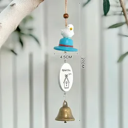 Handcrafted Resin Totoro Wind Chime for Home and Garden Decor (Style E)