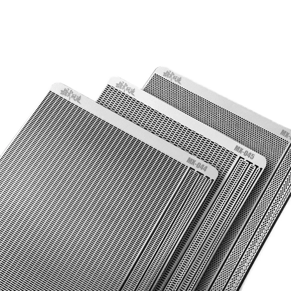 Model Enhancement Accessories Metal etching sheet Diffuser screen Mesh/Grid For Model detail modification 5