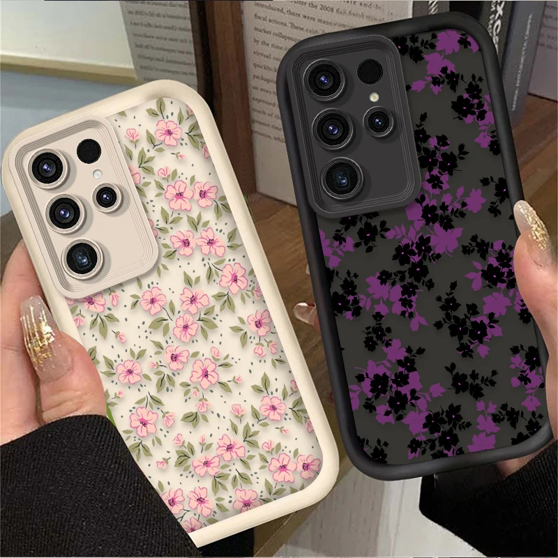 Charming Romantic Floral Design Phone Case Cover