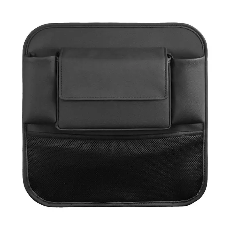 

Car Seat Back Storage Organizer Universal Seat Back Protector With Mesh Pockets Large Capacity Storage Bag Car Accessories