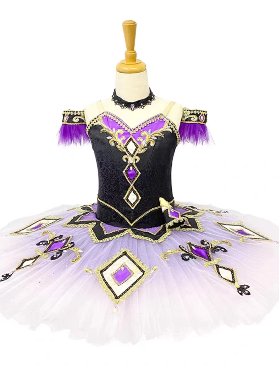 

Million Clown Variations ballet dance dress female adult professional performance competition dress children's competition dress