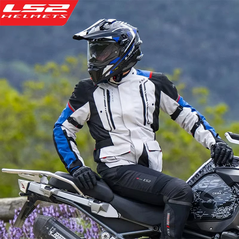 LS2 Original Motorcycle Jacket Winter Warm Waterproof Off-Road