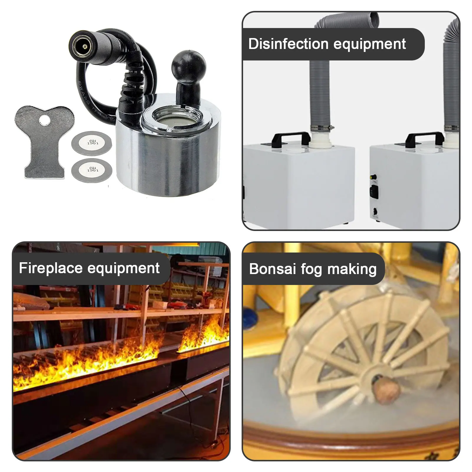 Trasduttore Per Camino Elettrico Dimplex Opti-Myst - Disco Vetro RM-1220 M011B - NUOVO
