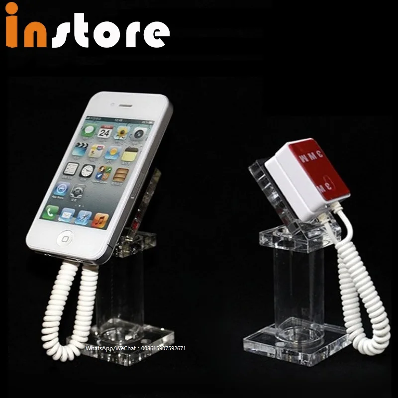 10 Pcs Retractable Security Anti Theft Stand Pull Box For Mobile Phone Electronics Display