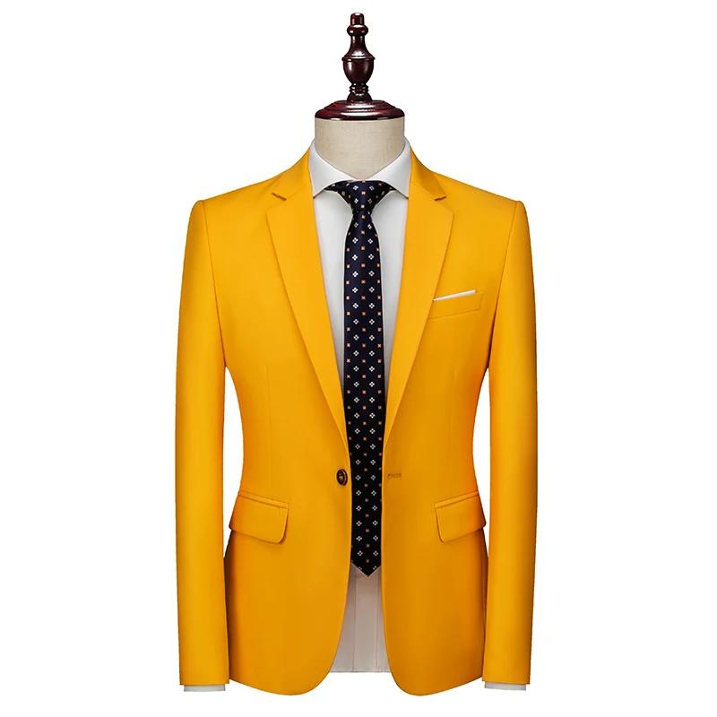 Wedding Suits For Men Blazer Classic Social Business Blazer+Pants Suits Sets Mens Party Formal Dress Jackets 2Pcs