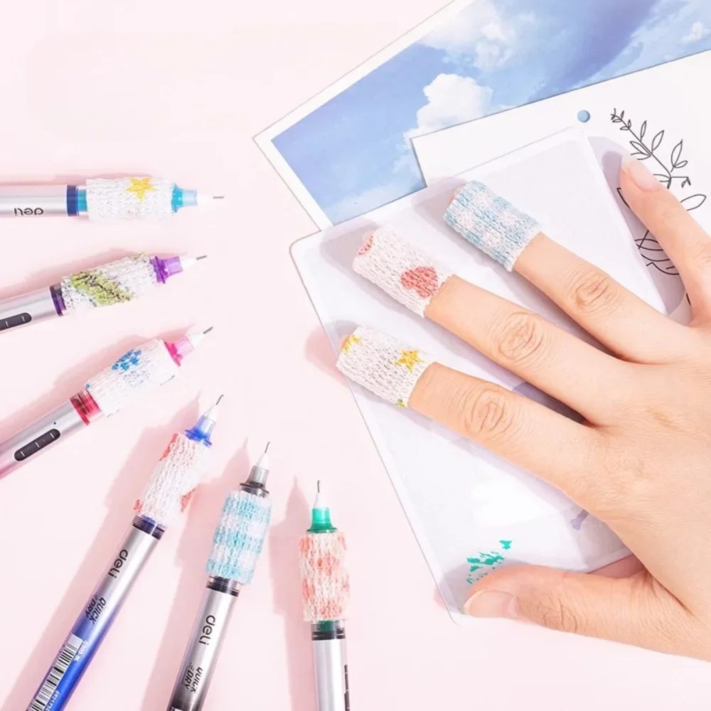 Finger Bandage Self-Adhesive Elastic Finger Protector for Students Writing
