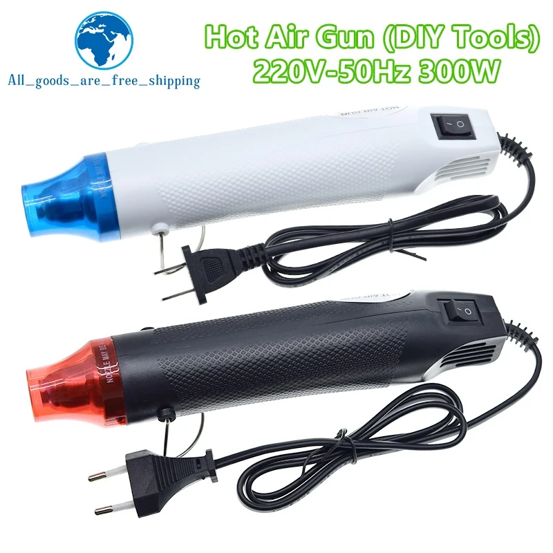 220V DIY Using Heat Gun Electric Power tool hot air 300W temperature Gun supporting seat Shrink Plastic DIY tool color hot air gun heat gun mini hot air gun