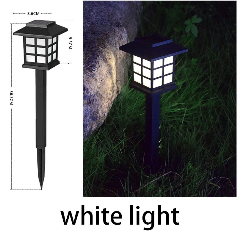 Solar LED Pathway Lights - Waterproof Outdoor Garden and Patio Decoration