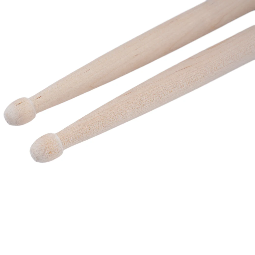 5A Drumsticks Beginner Drumsticks Drum Practice Oval Tip Punchy Drums Bright Cymbals Lightweight
