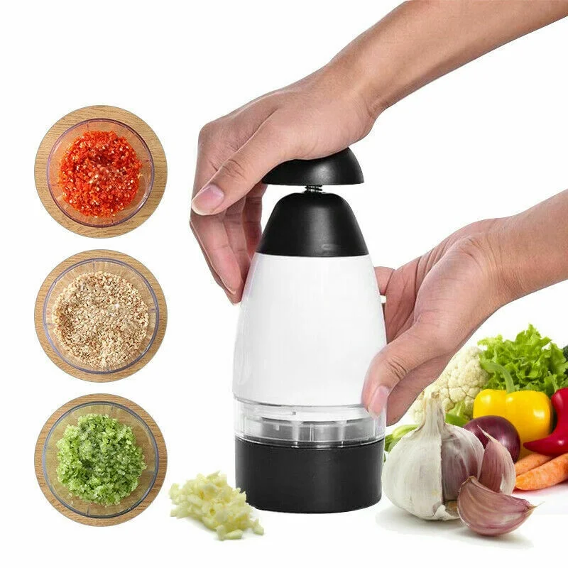 Garlic Triturator Food Chopper: Slap Chop For Chopping Fruits