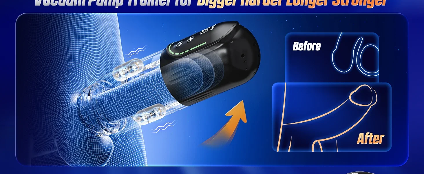 Male Masturbator with Automatic Thrust Rotation Suction Licking LCD Penis Vacuum Pump Water SPA Real Pocket Pussy Sex Toy Adult