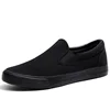 Men Casual Shoes Flat Slip-on Plus Size N023 Canvas Shoes Men Loafers Cool Young Man Street Black Shoes Breathable 3