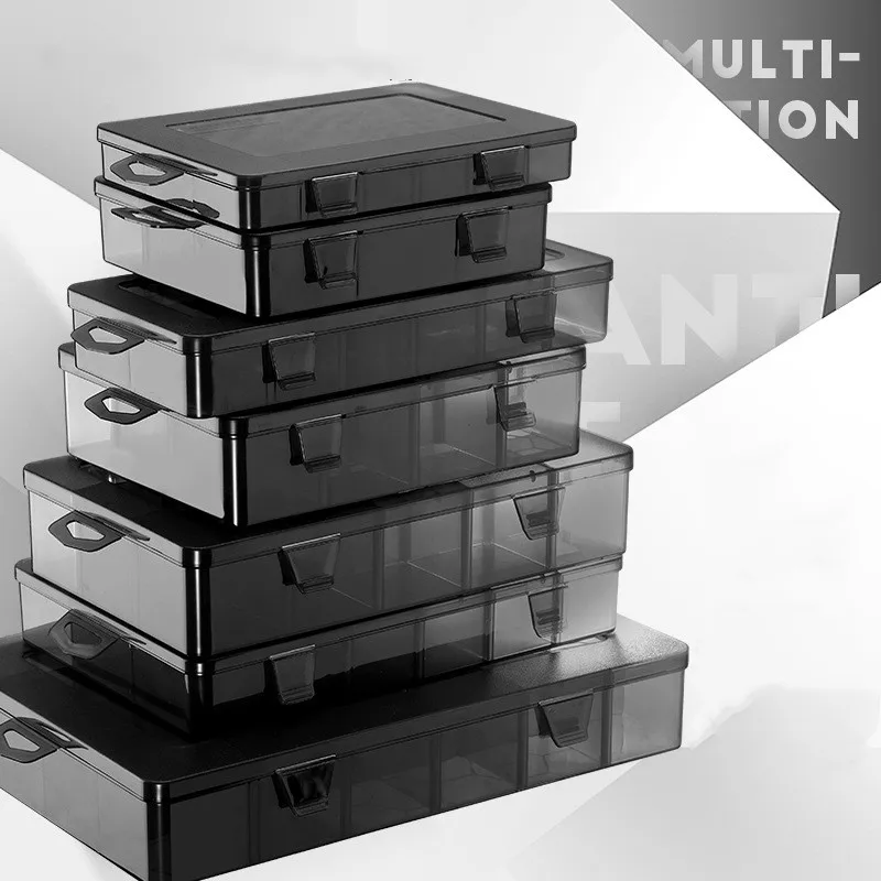 New 10 Slots Cells Colorful Portable Jewelry Tool Storage Box Container