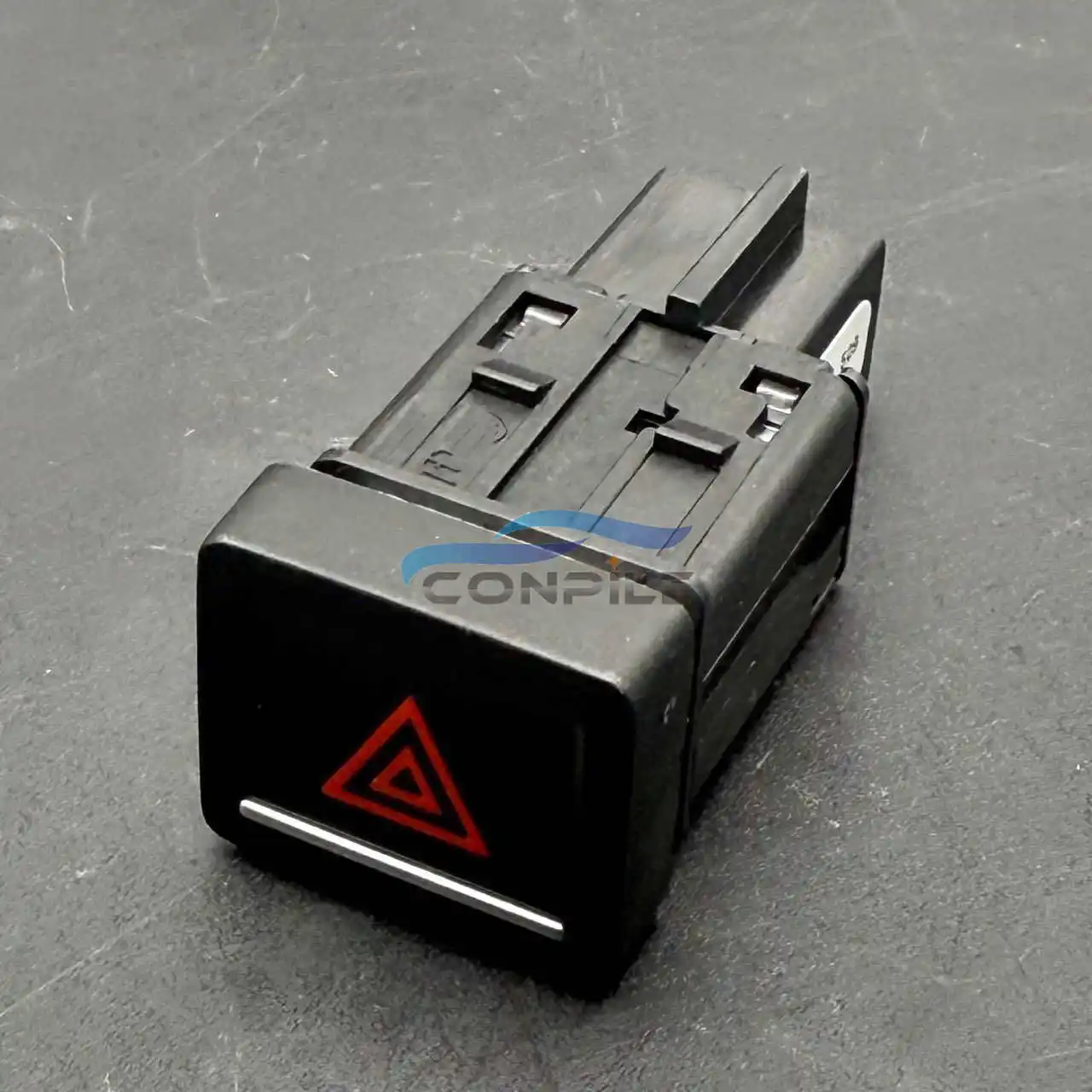 Emergency light center console air outlet dual flashing light button 1pc For VW GOLF 7 7.5