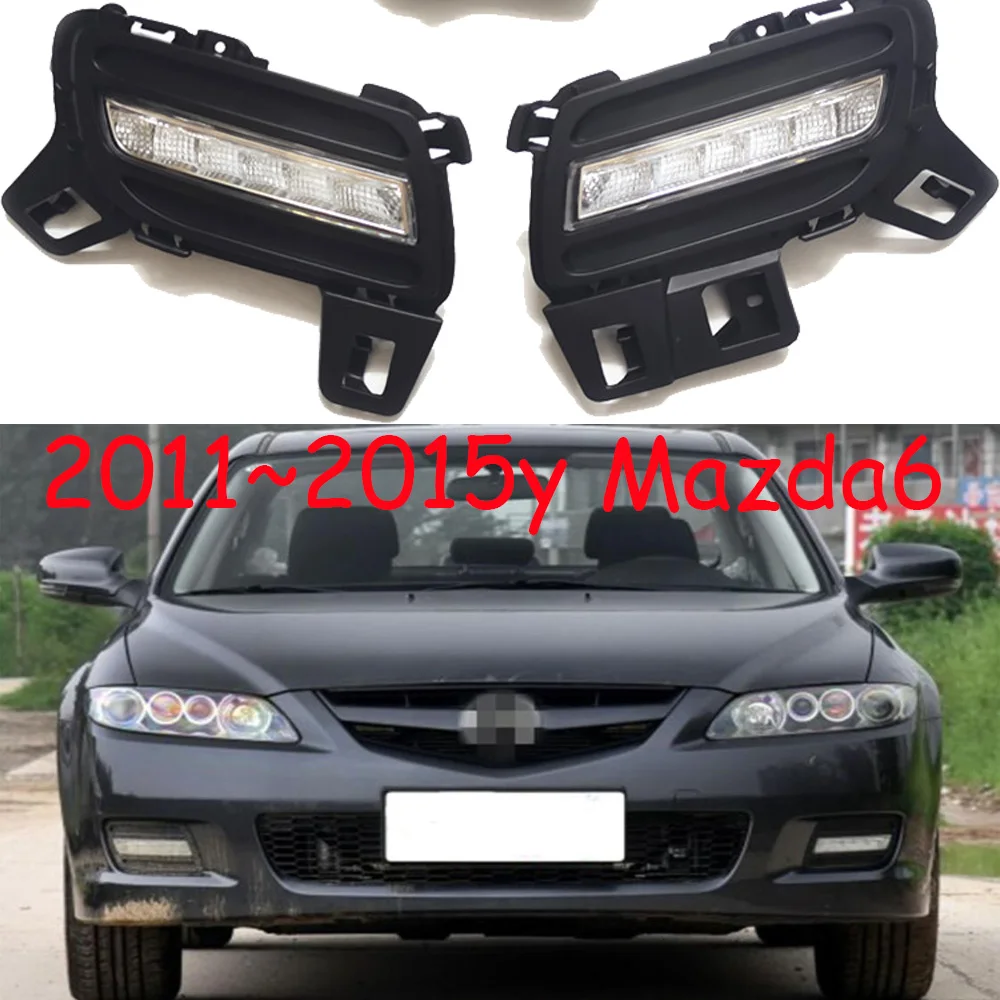 

Car Bumper Lamp For Mazda 6 Mazda6 Fog Light 2011~2015y Car Accessories LED DRL For Mazda6 Daytime Running Light Daylight