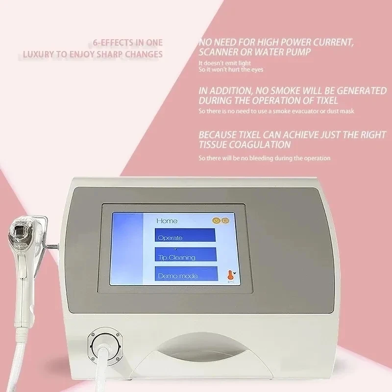 

2024 latest Novoxel Tixel Thermal Fractional Tixel Fraccional Pigment Scar and Wrinkle Stretch Remover Salon Home Beauty