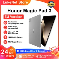 Tablette HONOR Magic Pad 3 Version Globale 13,3'' Écran LCD 3K 165Hz Processeur Snapdragon 8s Gen 3 Batterie 12450mAh Android 15 1