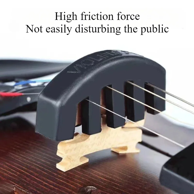 1pc Violin mute Five claws Mute Rubber Portable Mute Anti disturbance Violin practice accessories