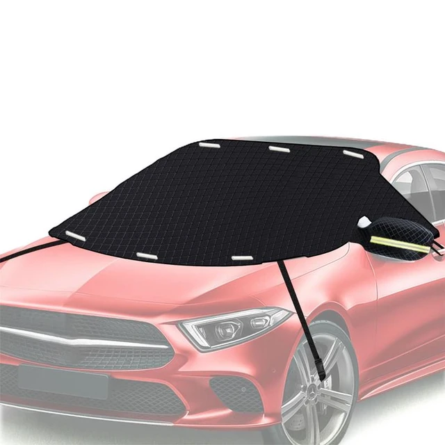 Car Snow Shield Frost Prevention Cover Automotive Front Windscreen Snow Sun  Shade Universal Fold able Windshield Snow Blocker - AliExpress