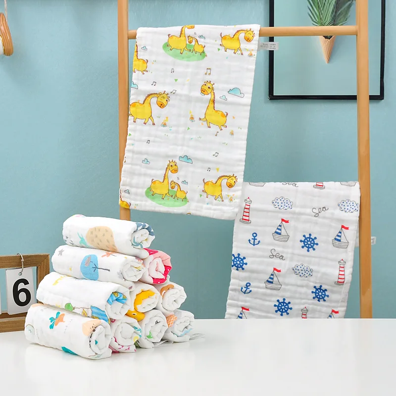 3pcs Baby BathTowel Boys Girls 100% Cotton for Newborn Washcloth Gauze Washcloth Infant Swaddle bath towel baby towel cotton towel