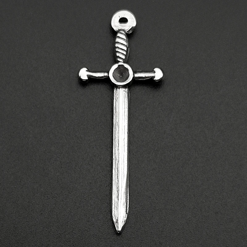 Dijes Religiosos de Cruz de Anj y Espada (Acero Inoxidable) S5eb39e7486ec4212ae4b850f2bf69ed0k