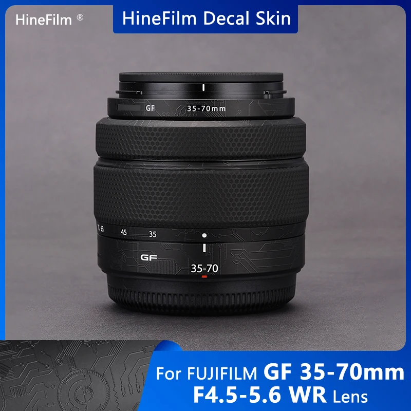 

Fuji 35-70 Lens Decal Skins Fujinion 3570 Wrap Cover Film for Fujifilm GF35-70mm F4.5-5.6 WR Lens Skins Premium Court Sticker