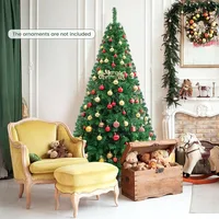 1pcs Artificial Christmas Tree with Metal Legs Easy AssemblyIdea Christmas Tree for Indoor and Outdoor Holiday Decoration 2
