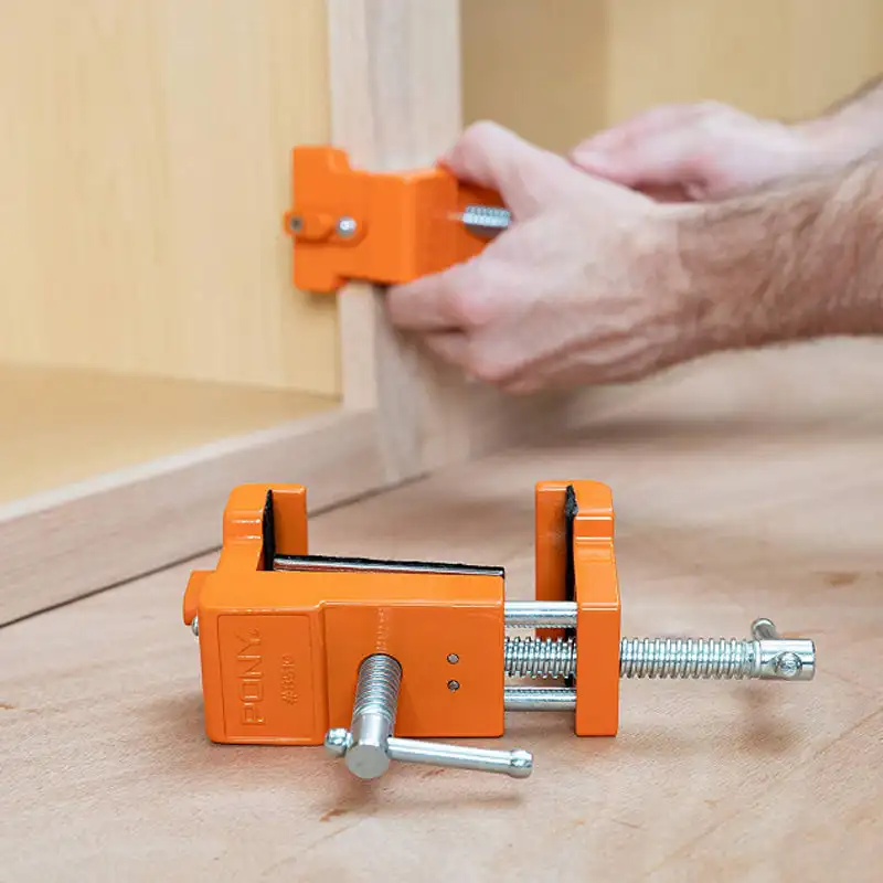 Cabinet Punching Fixing Clip Woodworking Drilling Holding Clip Aluminum Alloy Carpentry Punching Clamp Display Cabinet Claw 1PC