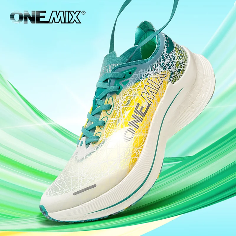 ONEMIX 2025 New Nylon Carbon Plate Marathon Running Shoe Pro Tests