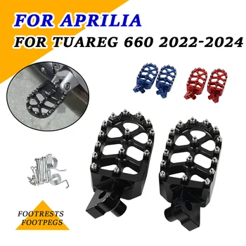 Per Aprilia Tuareg 660 Tuareg660 2022 2023 2024 Accessori Moto Poggiapiedi Pedane Pedane Poggiapiedi Pedale Piastra Scaffale